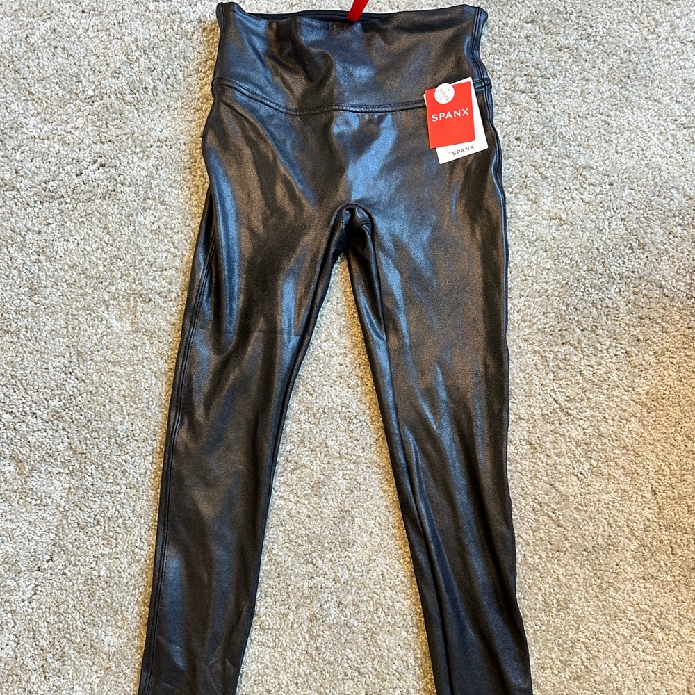 XS faux leather SPANX